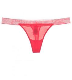 Трусы-стринги цвета фуксии Calvin Klein