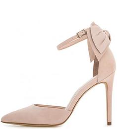 Замшевые босоножки на шпильке Aldo