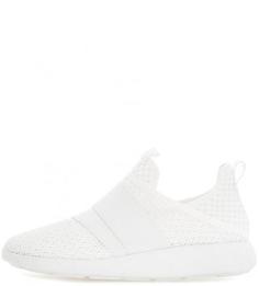 Белые текстильные кроссовки Aldo