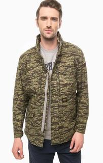 Куртка из хлопка с камуфляжным принтом Carhartt WIP