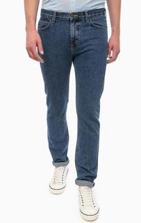 Зауженные синие джинсы с пятью карманами Lee