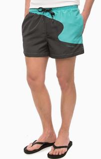 Двухцветные купальные шорты Calvin Klein