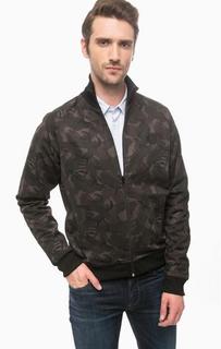 Толстовка на молнии с камуфляжным принтом Fred Perry