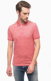 Красная футболка поло с короткими рукавами Lacoste