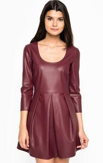 Короткое платье из искусственной кожи Patrizia Pepe