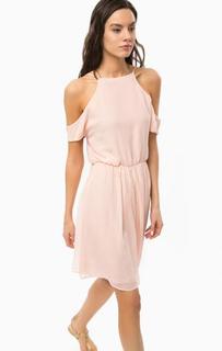 Коралловое платье из вискозы Patrizia Pepe
