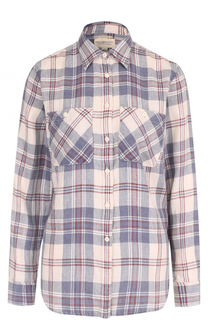 Блуза прямого кроя в клетку Denim&Supply by Ralph Lauren