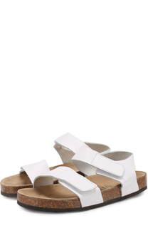 Кожаные босоножки с застежками велькро Atlanta Mocassin