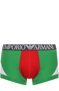 Боксеры из эластичного хлопка Emporio Armani