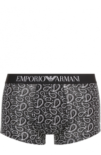 Боксеры из эластичного хлопка Emporio Armani