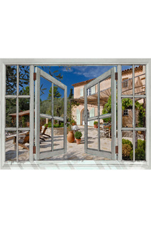 Панно окно в раме БИЛЬДЕР МАНУФАКТУР Bilder Manufaktur