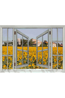 Панно окно в раме БИЛЬДЕР МАНУФАКТУР Bilder Manufaktur