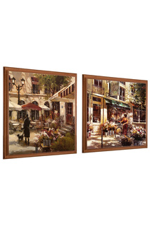 Парное панно БИЛЬДЕР МАНУФАКТУР Bilder Manufaktur