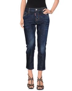 Джинсовые брюки-капри Dsquared2