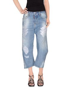 Джинсовые брюки-капри Dsquared2