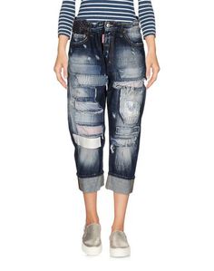 Джинсовые брюки-капри Dsquared2