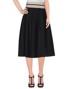 Юбка длиной 3/4 Brunello Cucinelli