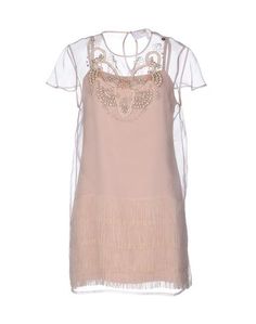 Короткое платье Elisabetta Franchi Gold