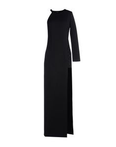 Длинное платье Anthony Vaccarello Noir