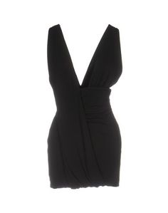 Короткое платье Anthony Vaccarello Noir