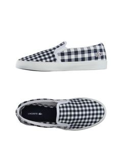 Низкие кеды и кроссовки Lacoste