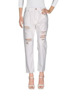 Джинсовые брюки People