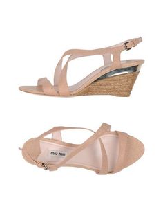 Эспадрильи Miu Miu