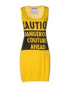 Короткое платье Moschino Couture