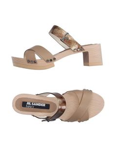 Мюлес и сабо Jil Sander Navy
