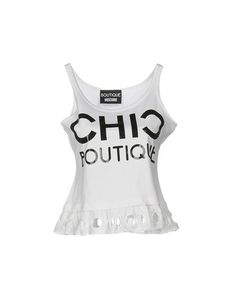 Топ без рукавов Boutique Moschino