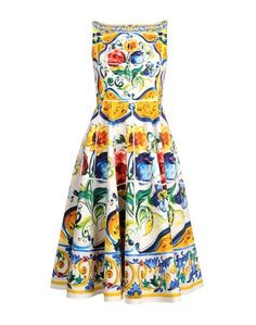 Платье до колена Dolce & Gabbana