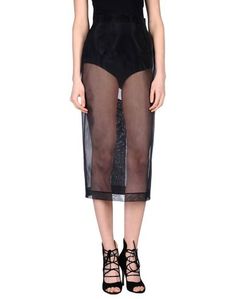 Юбка длиной 3/4 Miu Miu