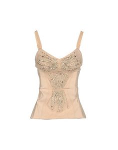 Топ без рукавов Elisabetta Franchi Gold