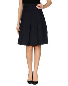 Юбка до колена Jil Sander Navy