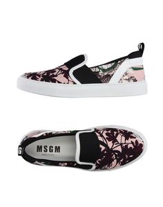 Низкие кеды и кроссовки Msgm