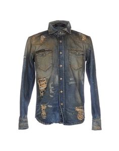 Джинсовая рубашка Philipp Plein