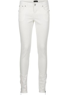 Джинсы Skinny (цвет белой шерсти) Bonprix