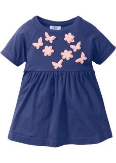 Платье с аппликацией (ночная синь) Bonprix