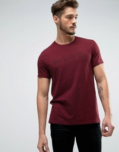 Меланжевая футболка с логотипом Jack Wills Westmore - Зеленый