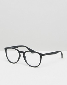 Круглые солнцезащитные очки Ray-Ban 0RX7046 - Черный