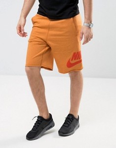 Оранжевые шорты Nike 833959-856 - Оранжевый