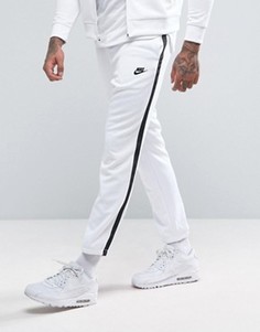Белые спортивные брюки скинни Nike Tribute 678637-100 - Белый