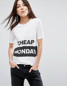 Футболка Cheap Monday Break - Белый