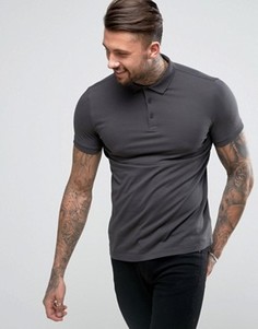 Черное поло ASOS - Черный
