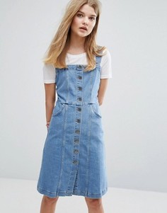 Джинсовое платье на пуговицах Gestuz Eliza - Синий