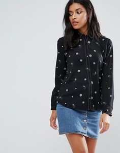 Рубашка с принтом пейсли Pepe Jeans Babu - Черный