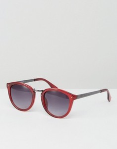 Большие солнцезащитные очки AJ Morgan - Красный