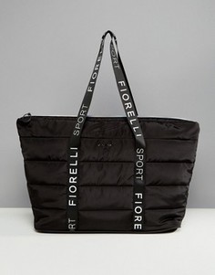 Черная стеганая сумка Fiorelli Sport - Черный