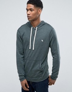 Худи зеленого цвета с логотипом в виде лося Abercrombie &amp; Fitch - Зеленый