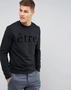 Свитшот с принтом Selected Homme - Черный
